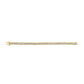 18K Yellow Gold 4.0 Cttw Round-Cut Diamond S-Link 7" Inch Tennis Bracelet (I-J Color, SI1-SI2 Clarity)