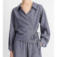 Vince - Collared Wrap Top