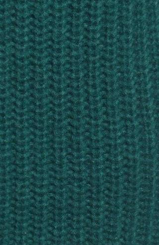 Leith - Cardigan feminino de malha canelada com cinto