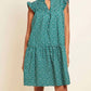 Nation Ltd - Jasmine A-Line Ruffled Mini Dress