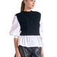 Elan - Layered Shirt Vest Top