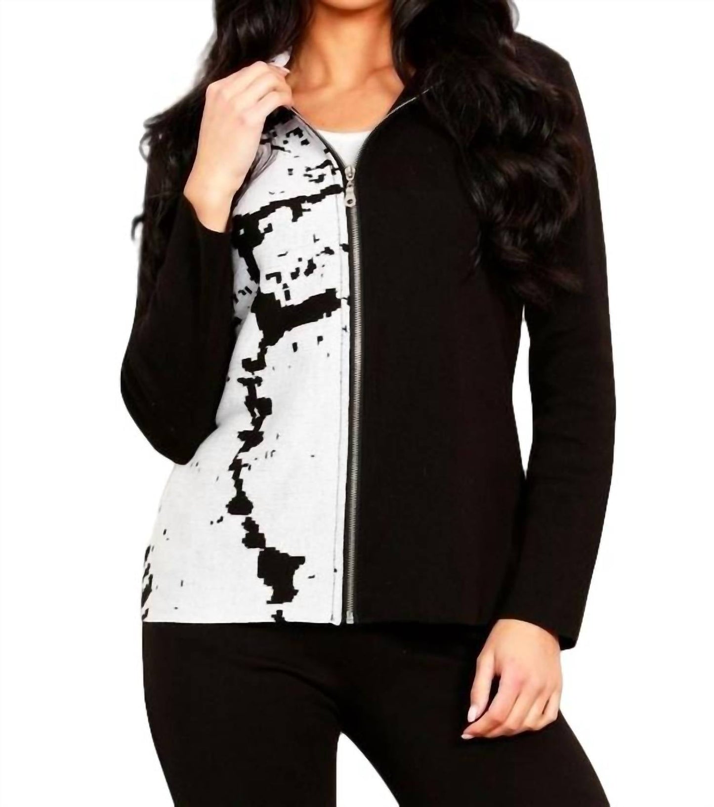 Angel Apparel - Zip Hooded Cardigan