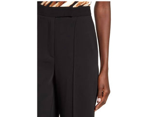 Topshop - Calça social Pintuck de cintura alta e perna larga