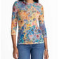 Johnny Was - NATALIE 3/4 MESH TEE