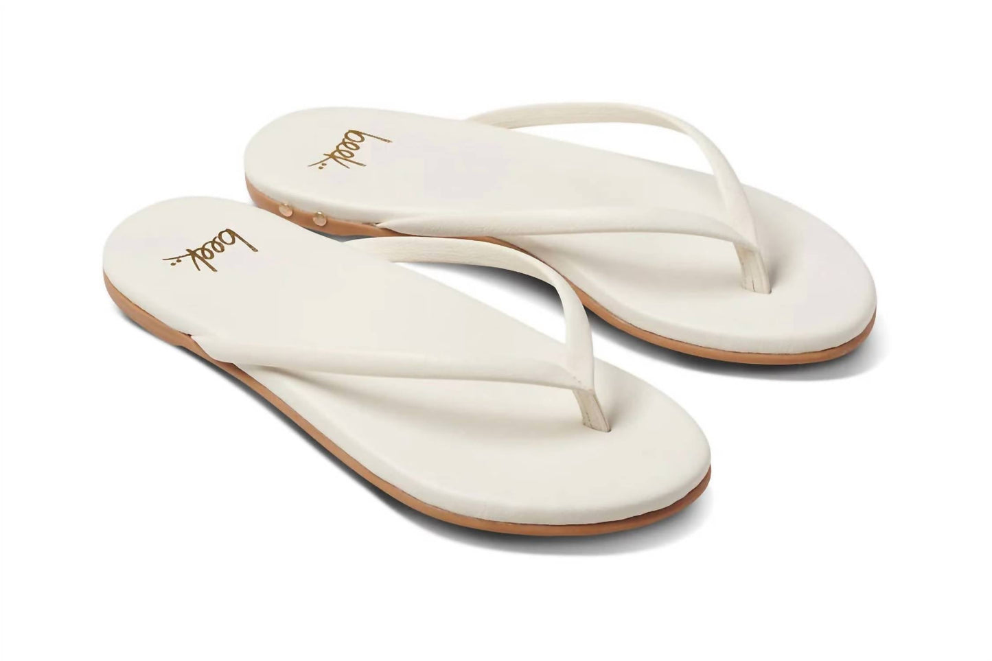Beek - Women's Sunbeam Leather Flip Flop Sandals