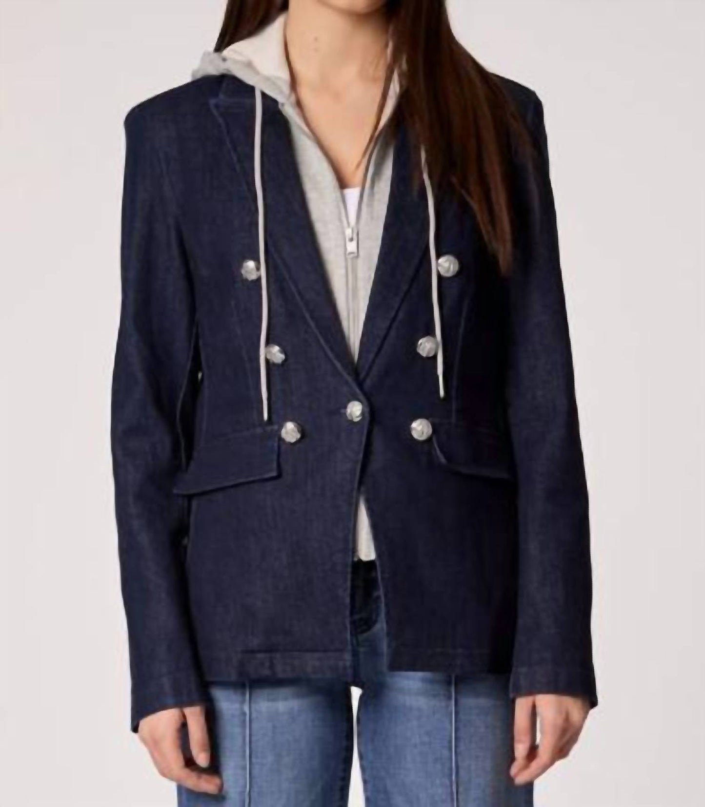 Blue Revival - Helen Blazer with Hood