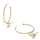 Kendra Scott - Women's Longhorn Hoop Earring