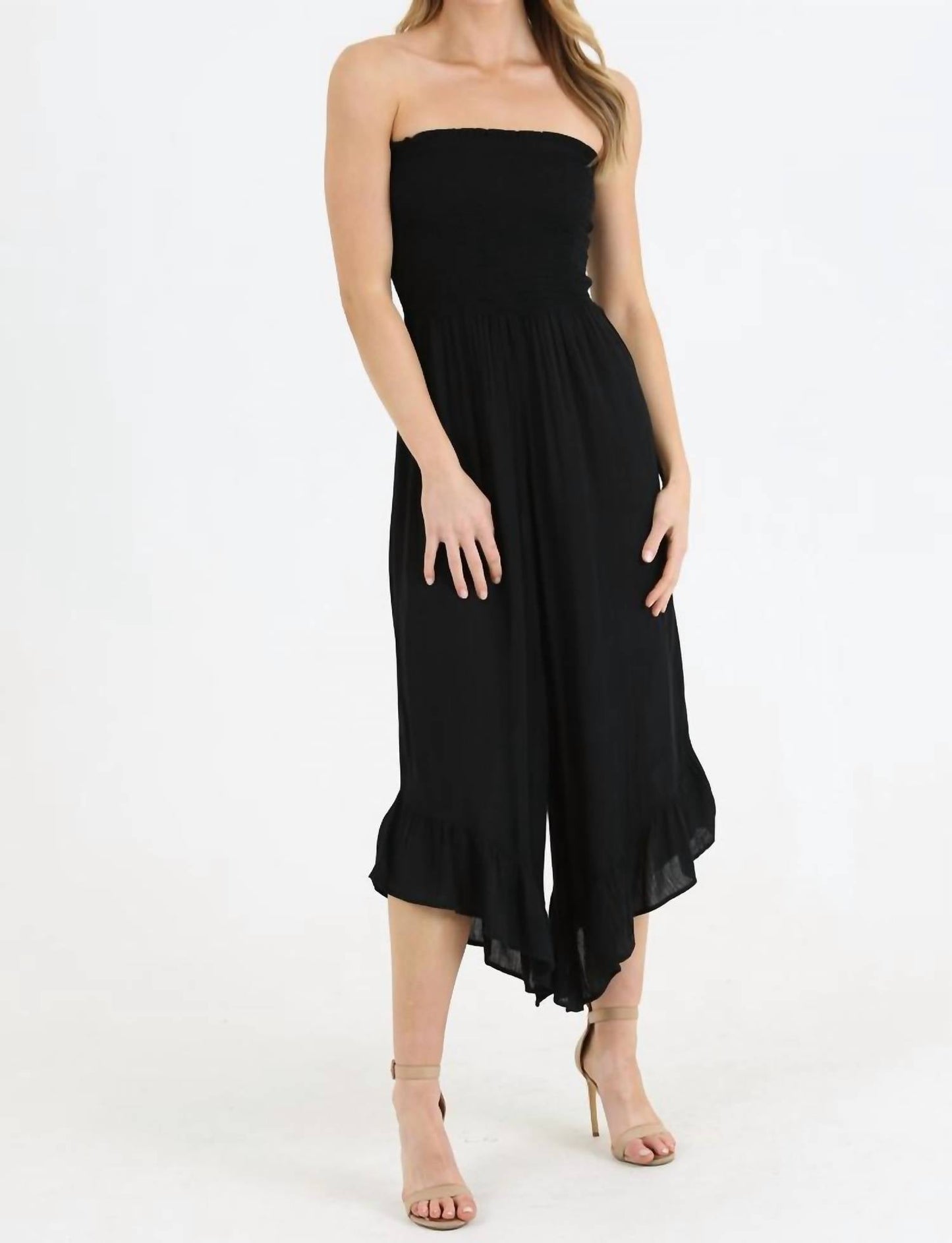 Angie - Paloma Strapless Jumpsuit
