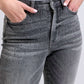 Judy Blue - High Waist Rhinestone Straight Jean