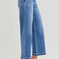 Risen - High Rise Crop Wide Jeans