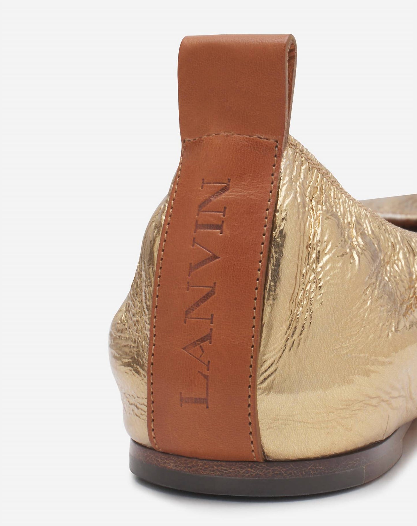 Lanvin - Women's Leather Ballerina Flat Shoes