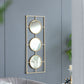 3 Mirror Piece Wall Mirror in Rectangular Frame