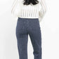 Judy Blue - High Waist Tummy Control Striped Straight Jeans