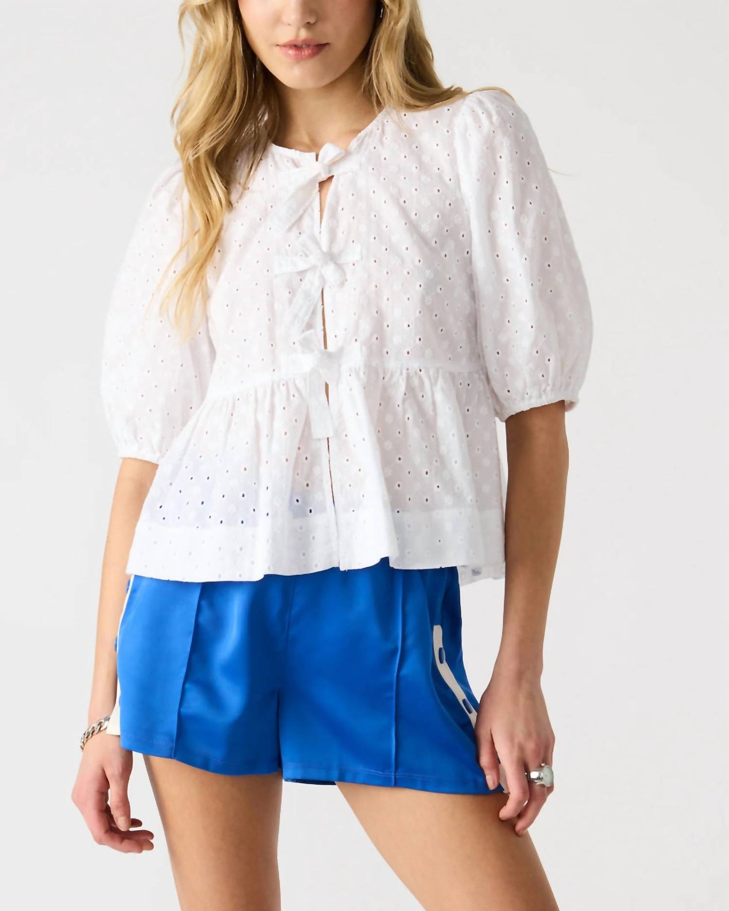 Steve Madden - Paula Eyelet Top