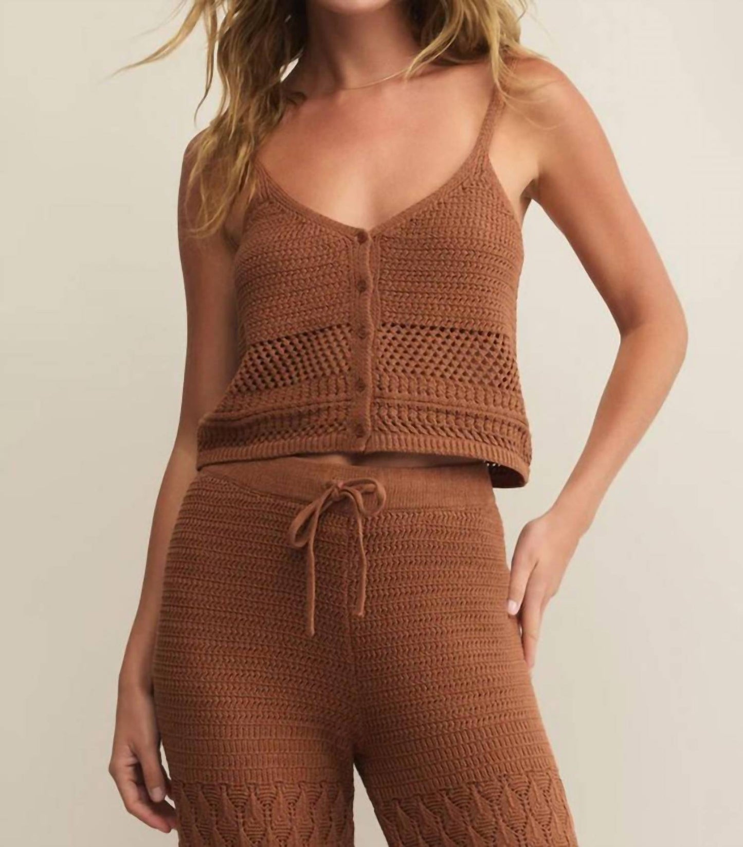 Z Supply - Tay Crochet Cropped Tank
