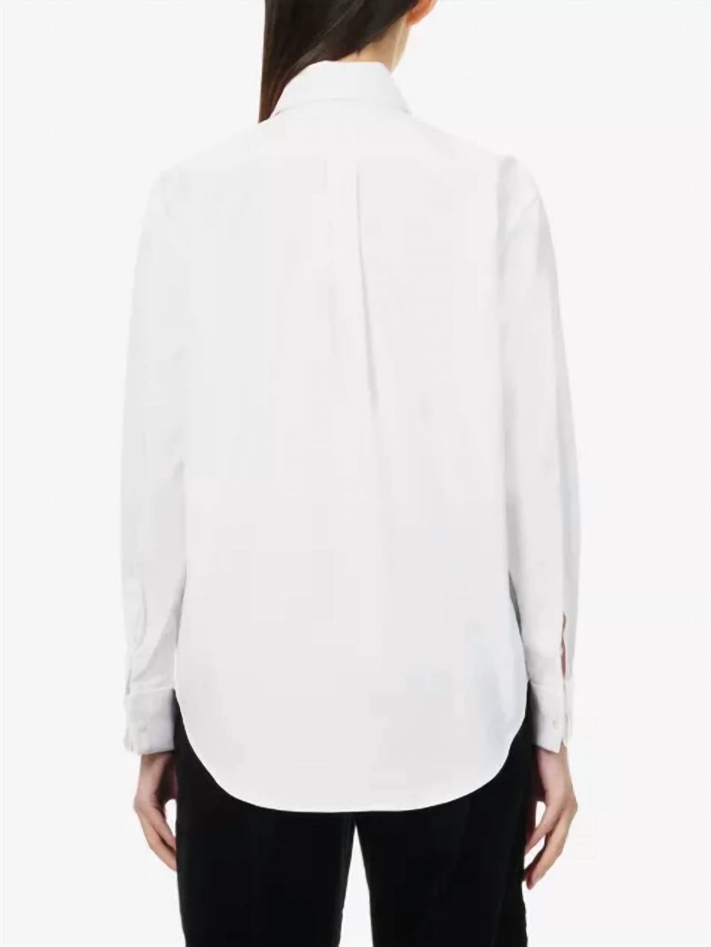 Polo Ralph Lauren - Myana Poplin Tuxedo Shirt with Bow