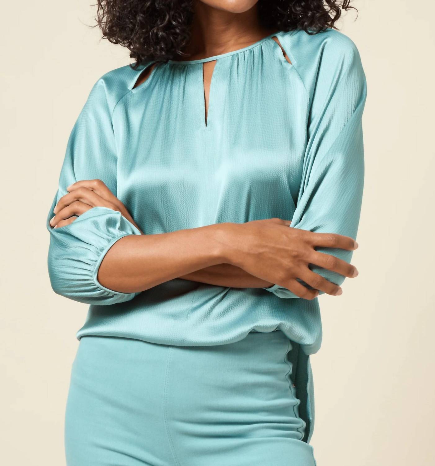 Lysse - Women's Dena Cutout Detail Blouse