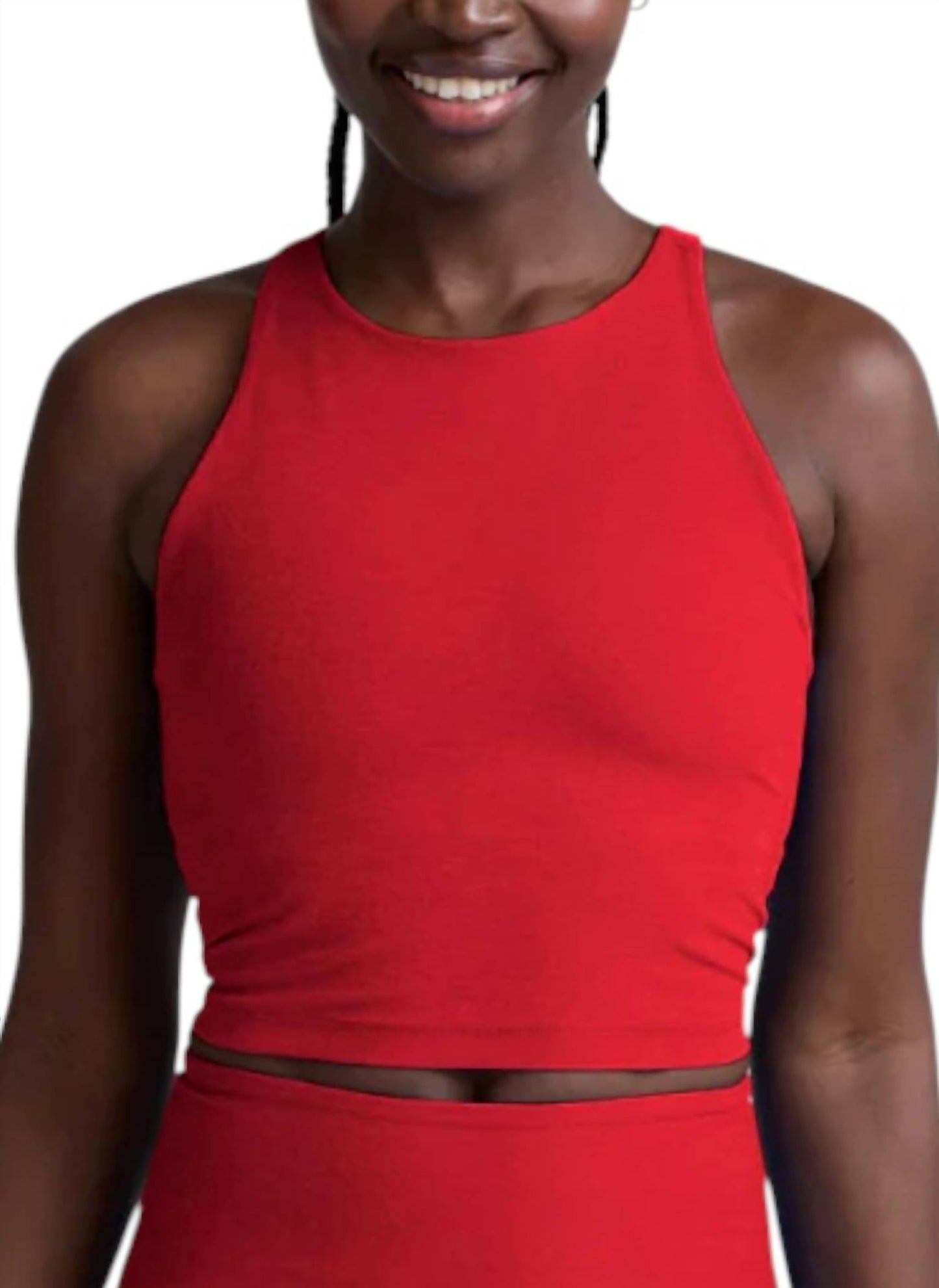 Beyond Yoga - Spacedye High Neck Cropped Tank