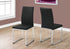 Dining Side Chair, Upholstered For Dining Room, Modern (Set of 2)