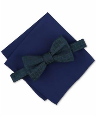 Alfani - Men's Belton Geo-print Bow Tie