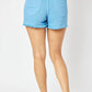 Judy Blue - Mid Rise Garment Dyed Shorts