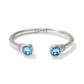 Brighton - Women's Meridian Aurora Petite Hinge Bangle