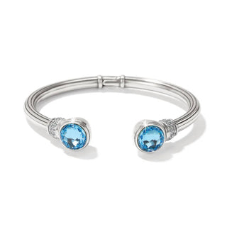 Brighton - Women's Meridian Aurora Petite Hinge Bangle