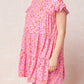 Entro - Tiered Ruffled Leopard Dress