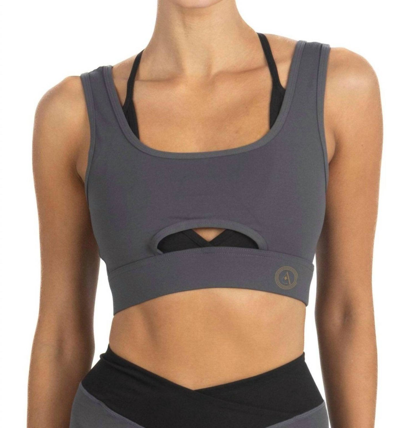 Akalia - Cleo Color Block Activewear Sports Bra