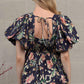Collective Rack - Floral Puffed Button-down