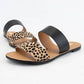 Ccocci - Women's Leopard Slide Sandal