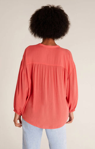 Z Supply - Blusa amassada Clarisa