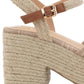 Ccocci - Palmer Espadrille Platform Block Heel Sandals