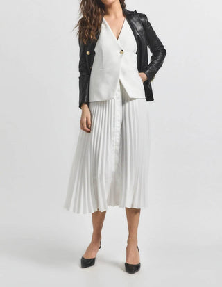 Derek Lam 10 Crosby - Lauren Mixed Media Dress
