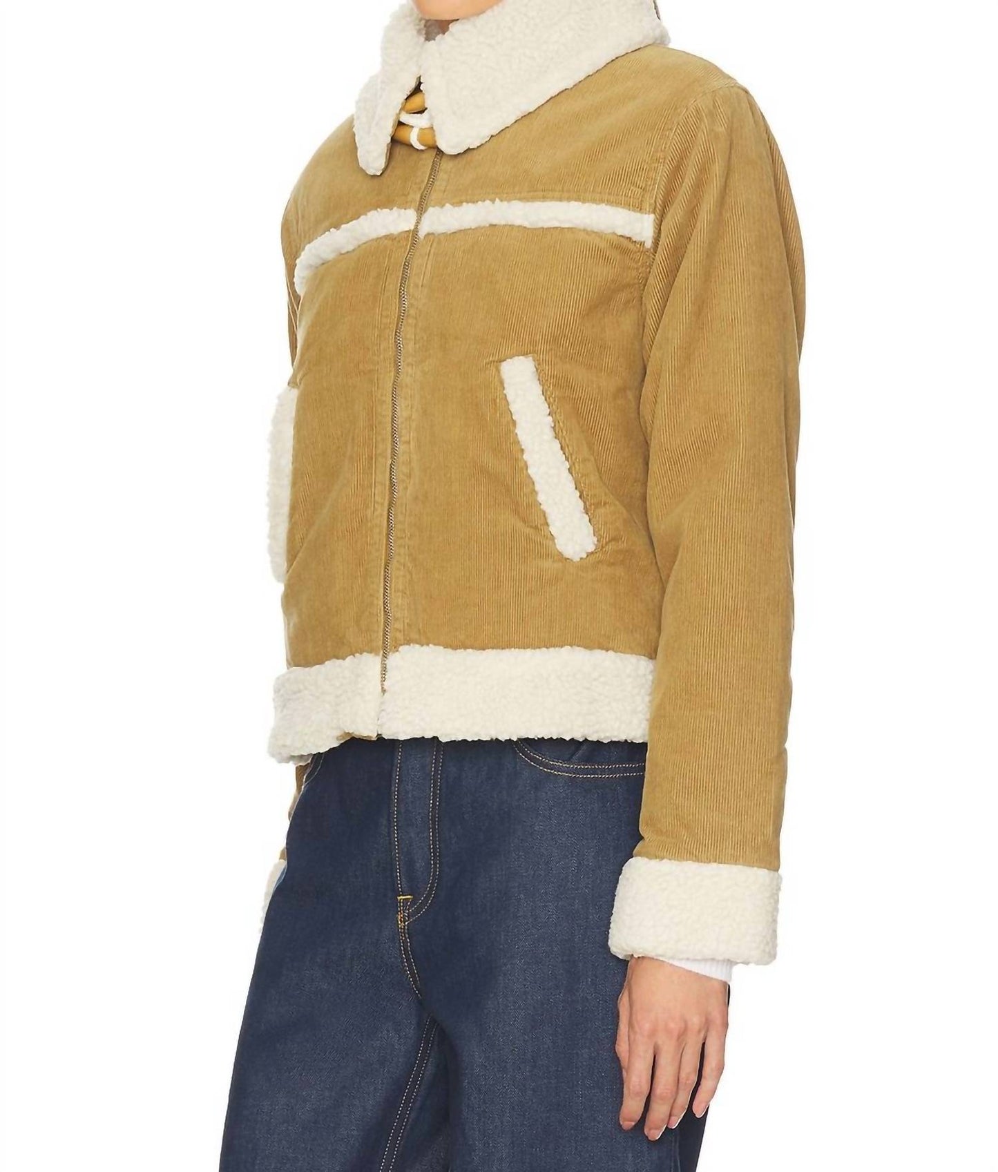 Amo - Betty Shearling Corduroy Jacket