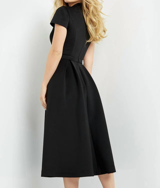 Jovani - Vestido de coquetel na altura do joelho