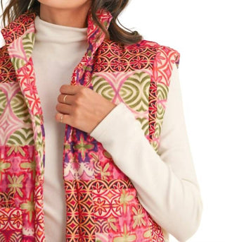 &amp;Merci - Colete acolchoado patchwork