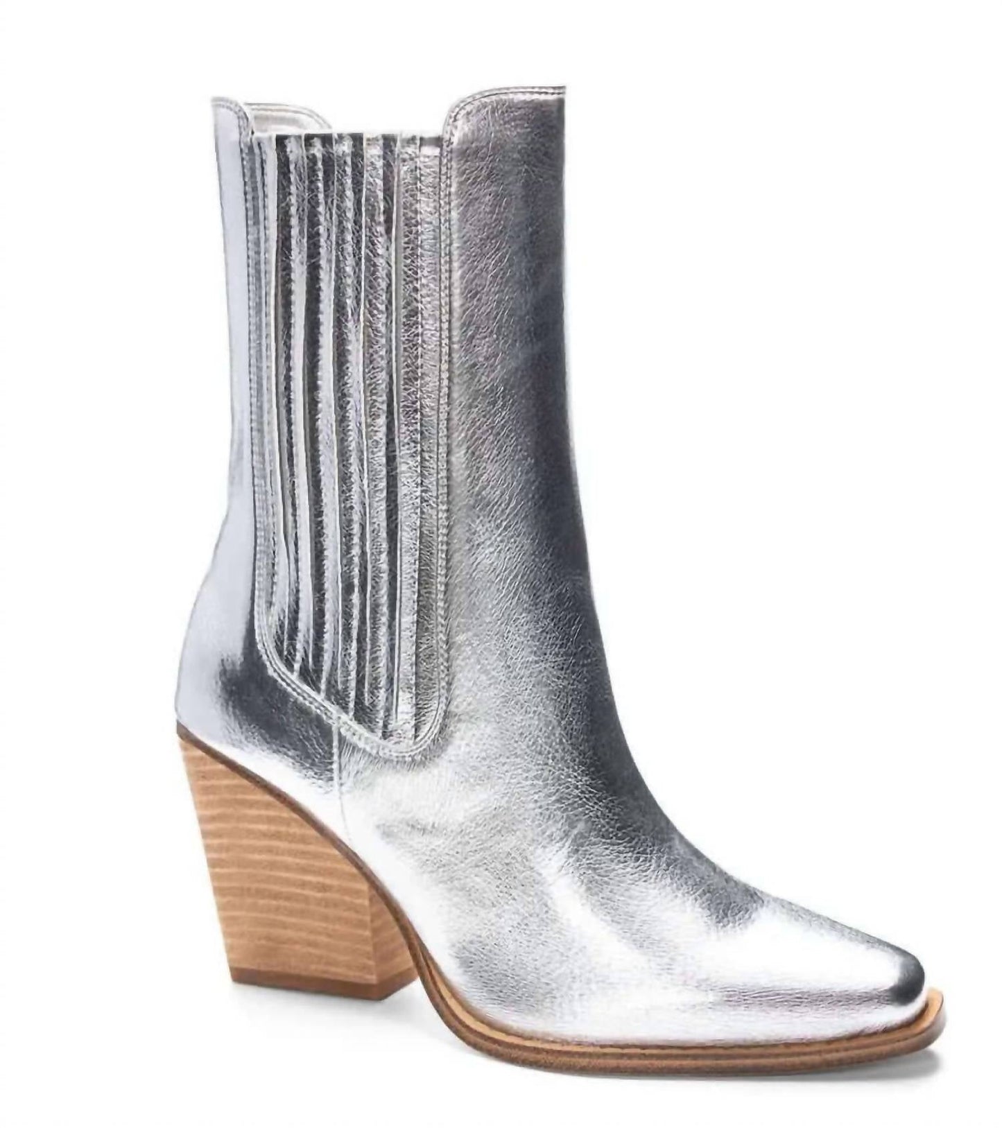 Chinese Laundry - Women's Metallic Western Casual Boot