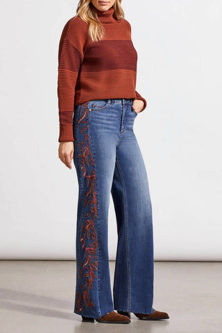 Tribal - Calça jeans Brooke Hugging com enfeite lateral
