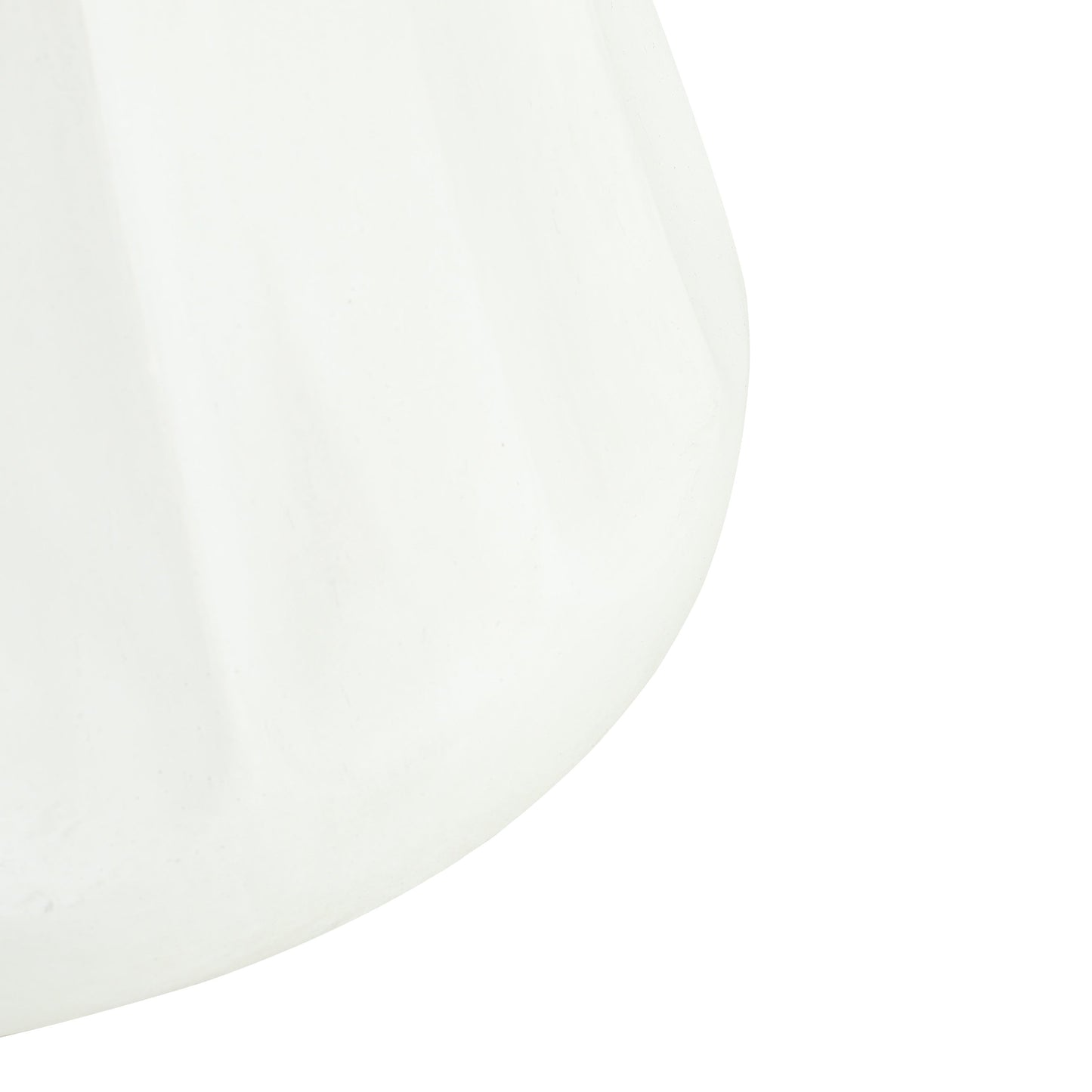 Outdoor Round Concrete Antique White Side Table