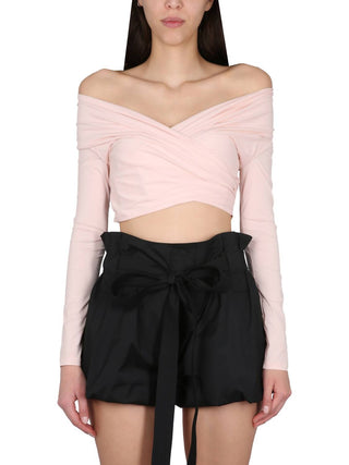Philosophy Di Lorenzo Serafini - Shorts Stretch Tafetá