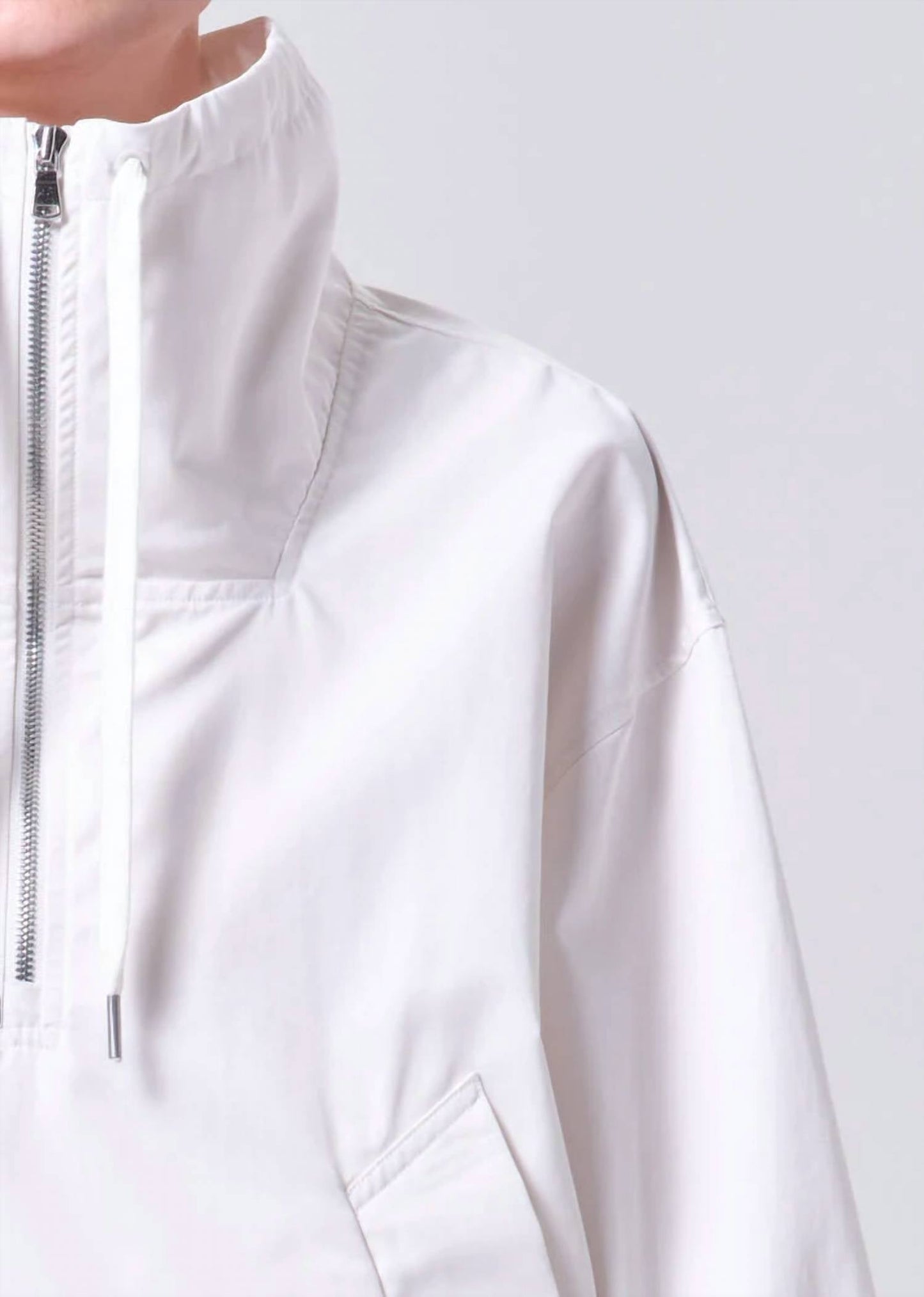 Agolde - Lydia Half Zip Long Sleeve Jacket