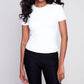 Charlie B - Double Cloth Short Sleeve Tee
