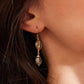 Anne Vaughan - Women's Smokey Quartz Dangle Earrings