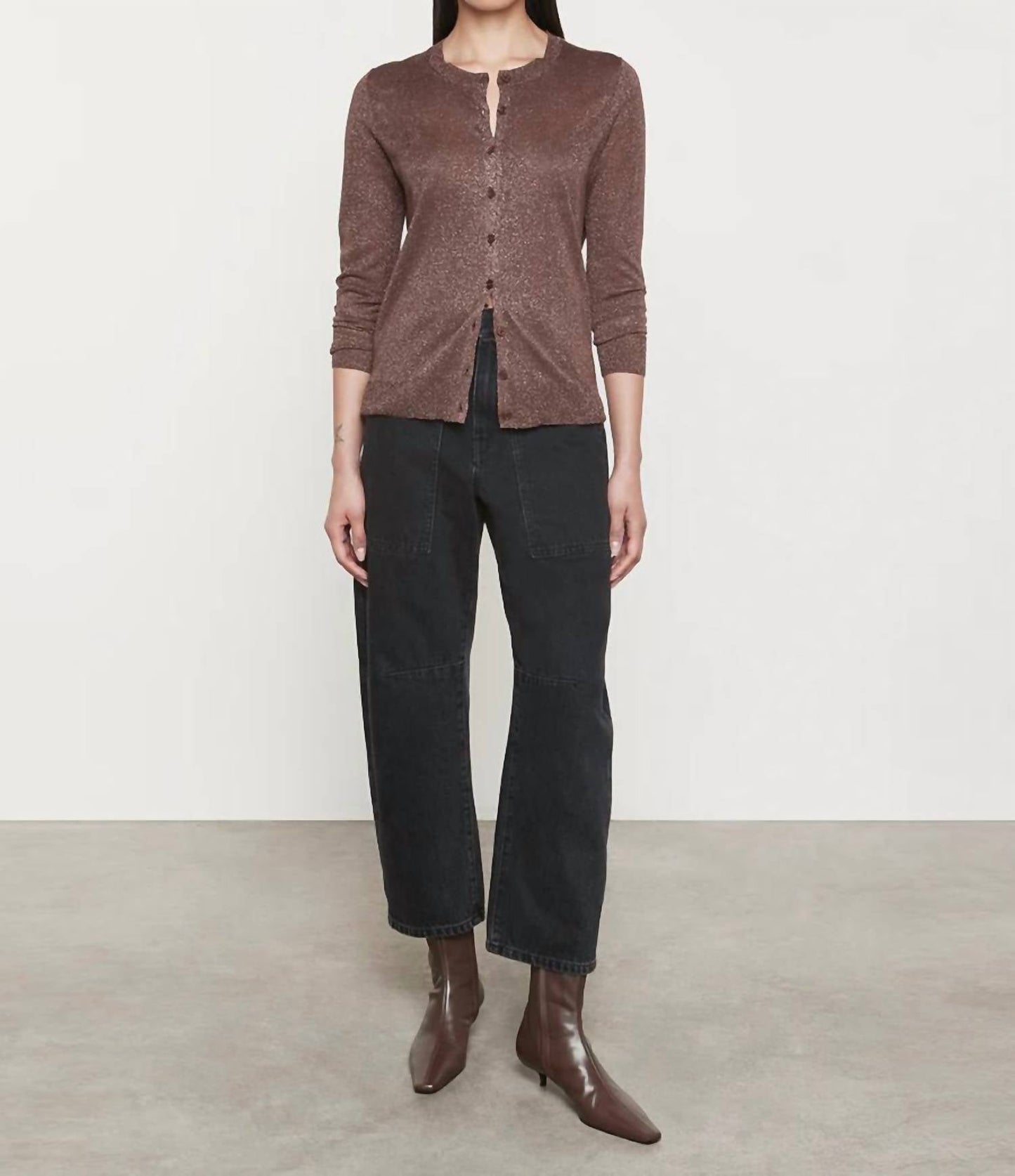 Enza Costa - Lamé Cardigan
