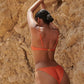Nelblu - Era Brassiere-like Bikini Top And Bottom Set
