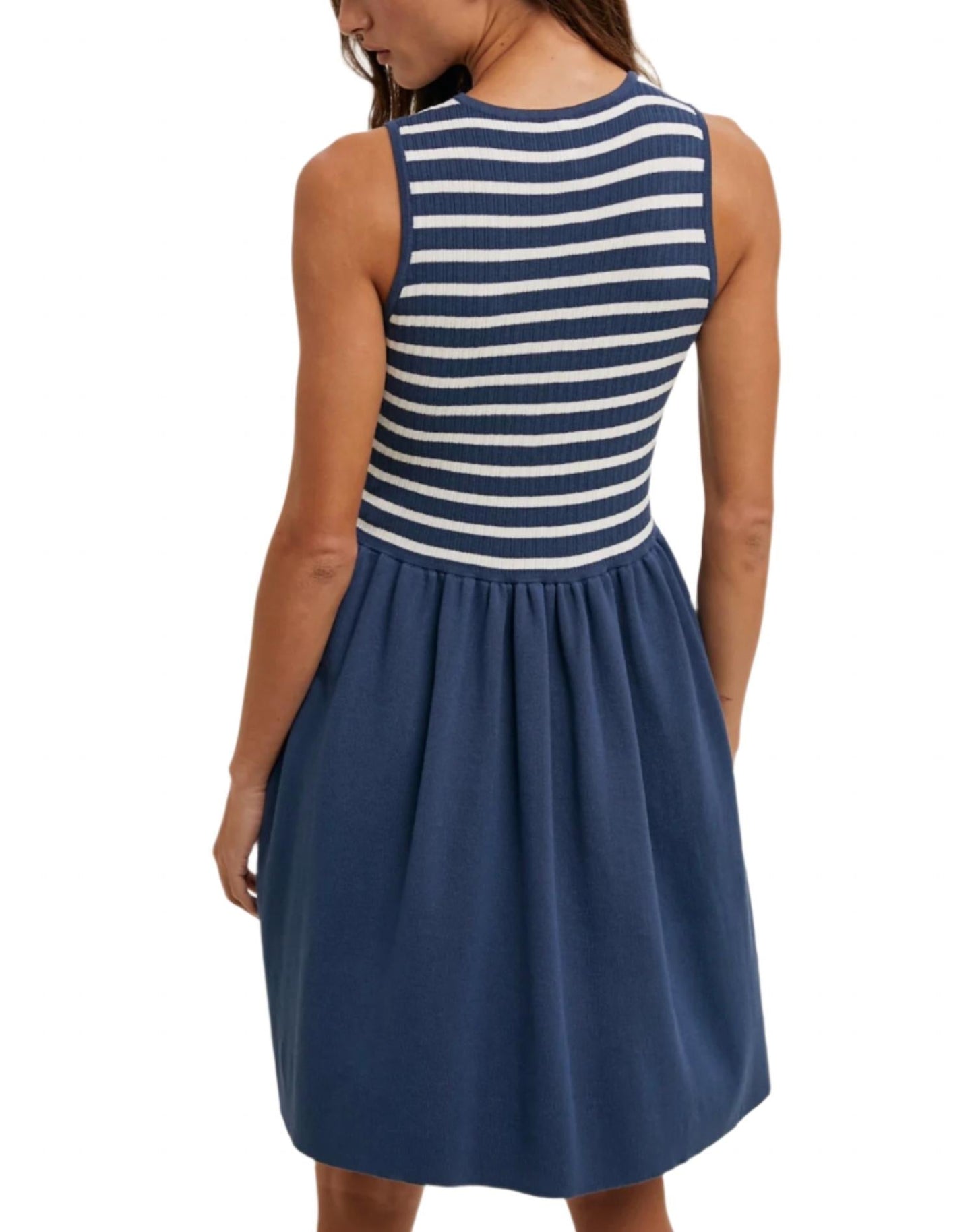Wishlist - Harbor Striped Mini Dress
