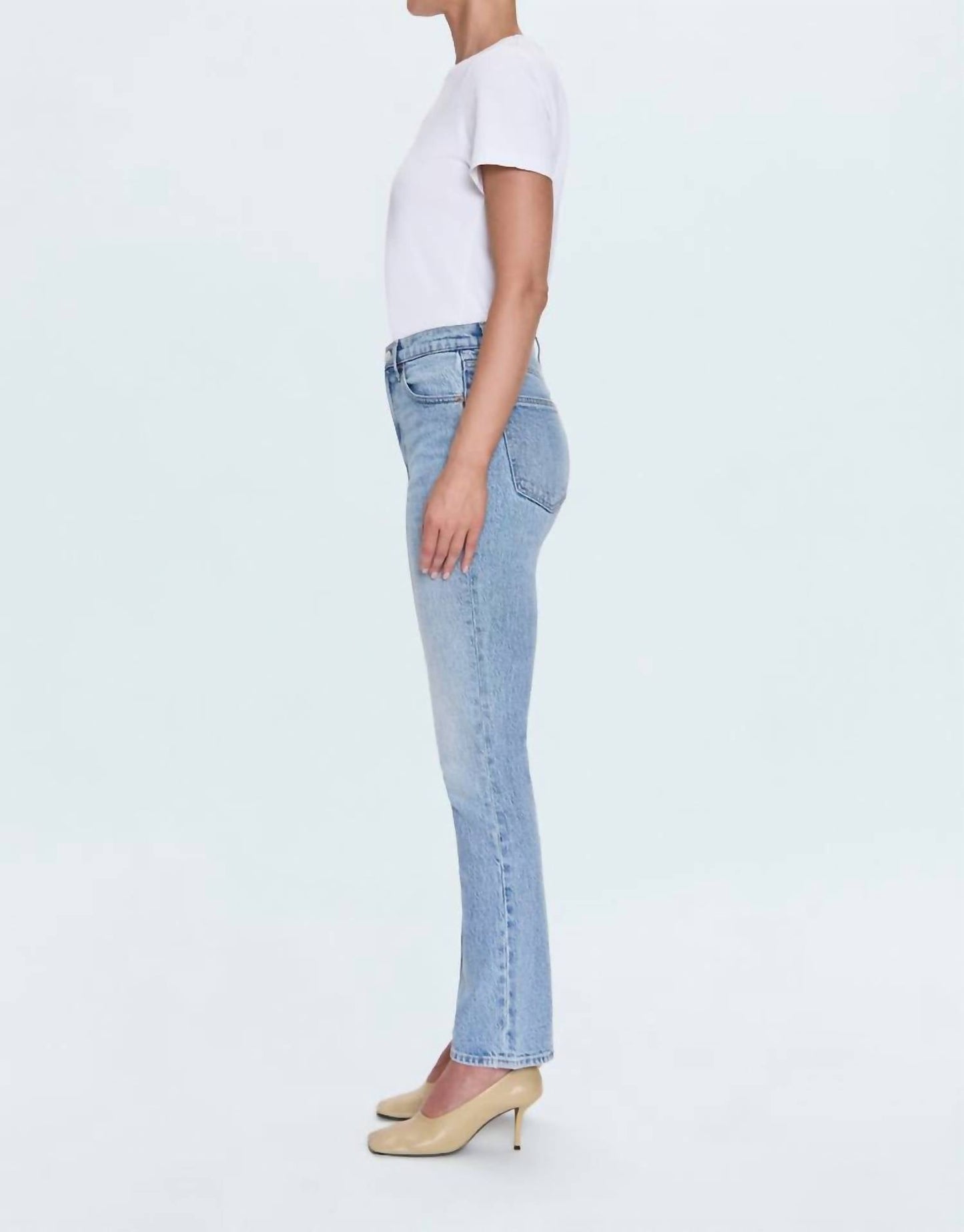 Pistola - Bri High Rise Slim Straight Jeans