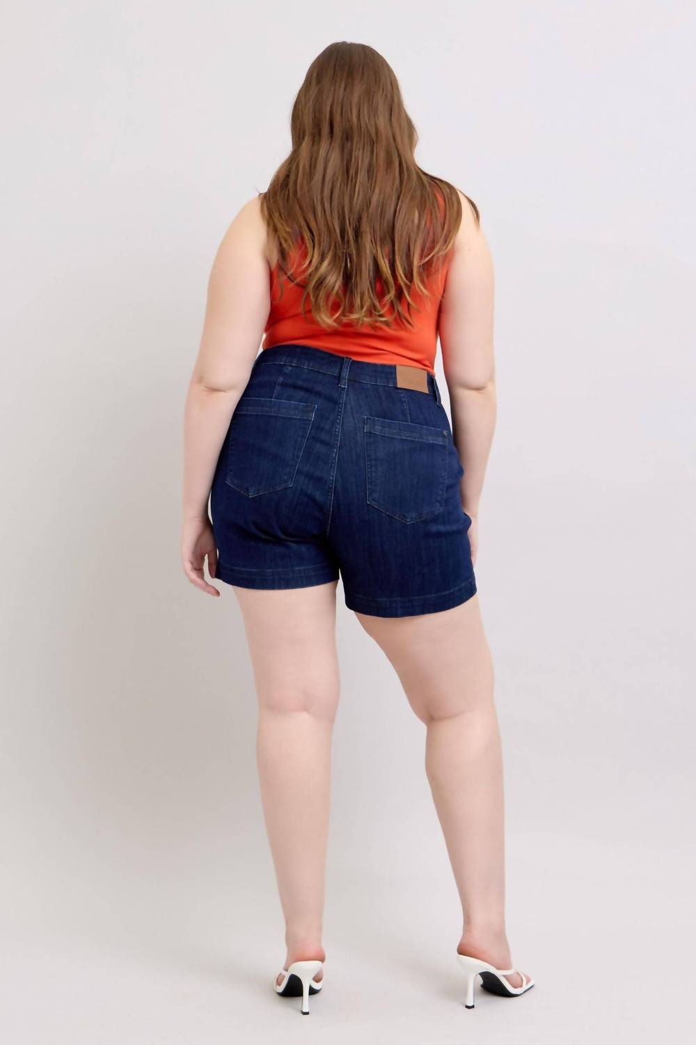 Judy Blue - High Waist Trouser Denim Short