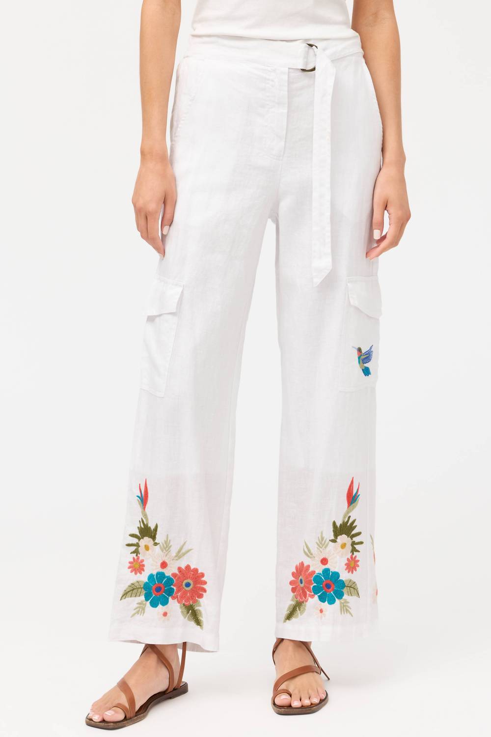 Johnny Was - FRANCIS RELAXED LINEN PANT